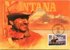 Dr Jim Stamps Maximum Card Montana Centennial First Day Issue