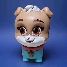 Disney Jr. Puppy Dog Pals Keia 2.5" Figure Beige Tan Blue Shirt Just Play