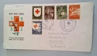 1953 Netherlands Red Cross FDC NVPH E14 Complete Set addressed to Zurich