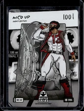 2025 Battle Arena Mix Tape MIX-487 Mic'd Up (Mike Evans) Steel Power 100