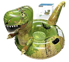 Dinosaur Snow Tube, FindUWill 64.9 inch Large Inflatable Snow Sled with Handles