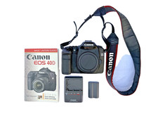 Canon EOS 40D DSLR Camera Body w Box Battery Charger Strap Cap Guide 8GB Card