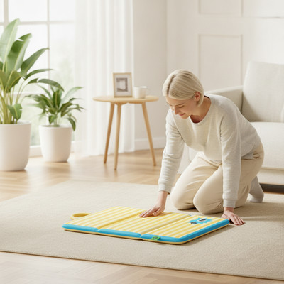 Wasserdichtes Hundebett, doppelseitige Haustiermatte für Haustiere
