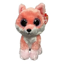 TY Beanie Baby Boos - VIXEN the Fox Regular Size - 6 inch - MWMTs