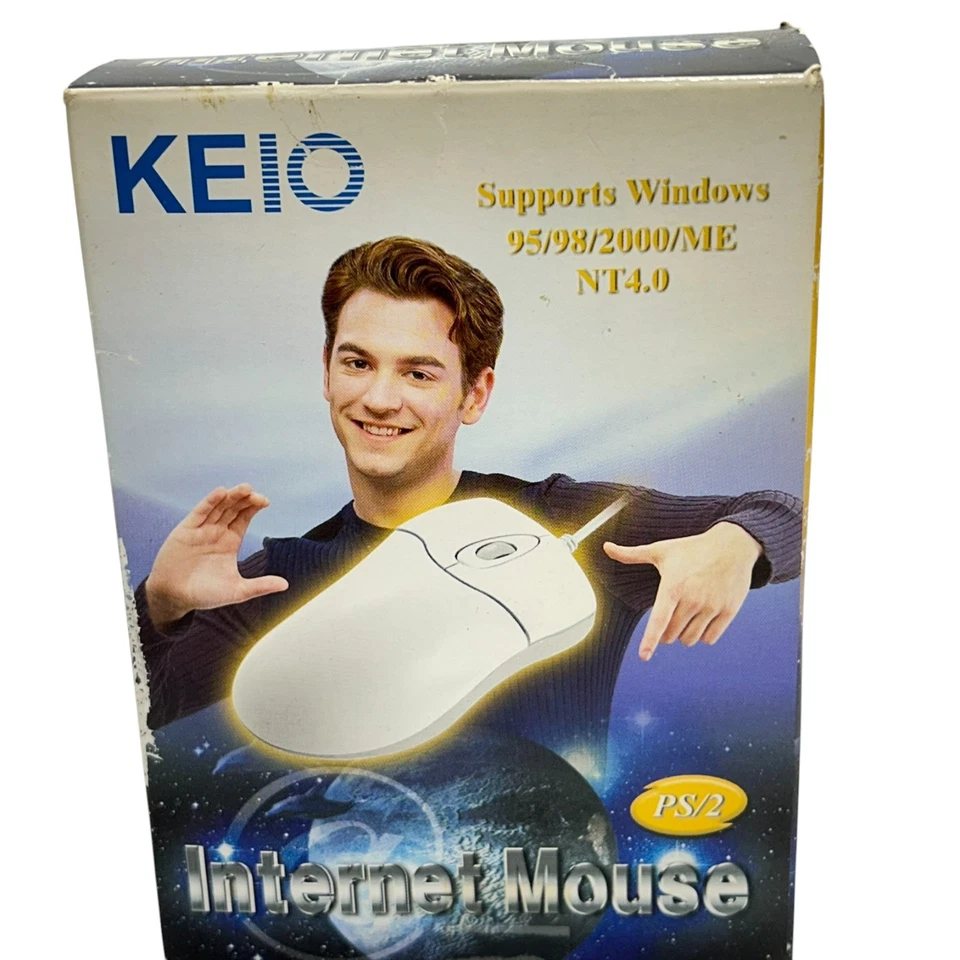 Keio PS/2 High-Precision Internet Mouse Supports Windows 95/98/2000/ME NT4.0 - Image 2 of 4