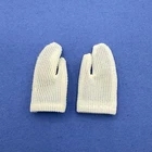 New ListingVintage Barbie Francie Skipper Doll Short White Tricot Gloves 1960's - A91