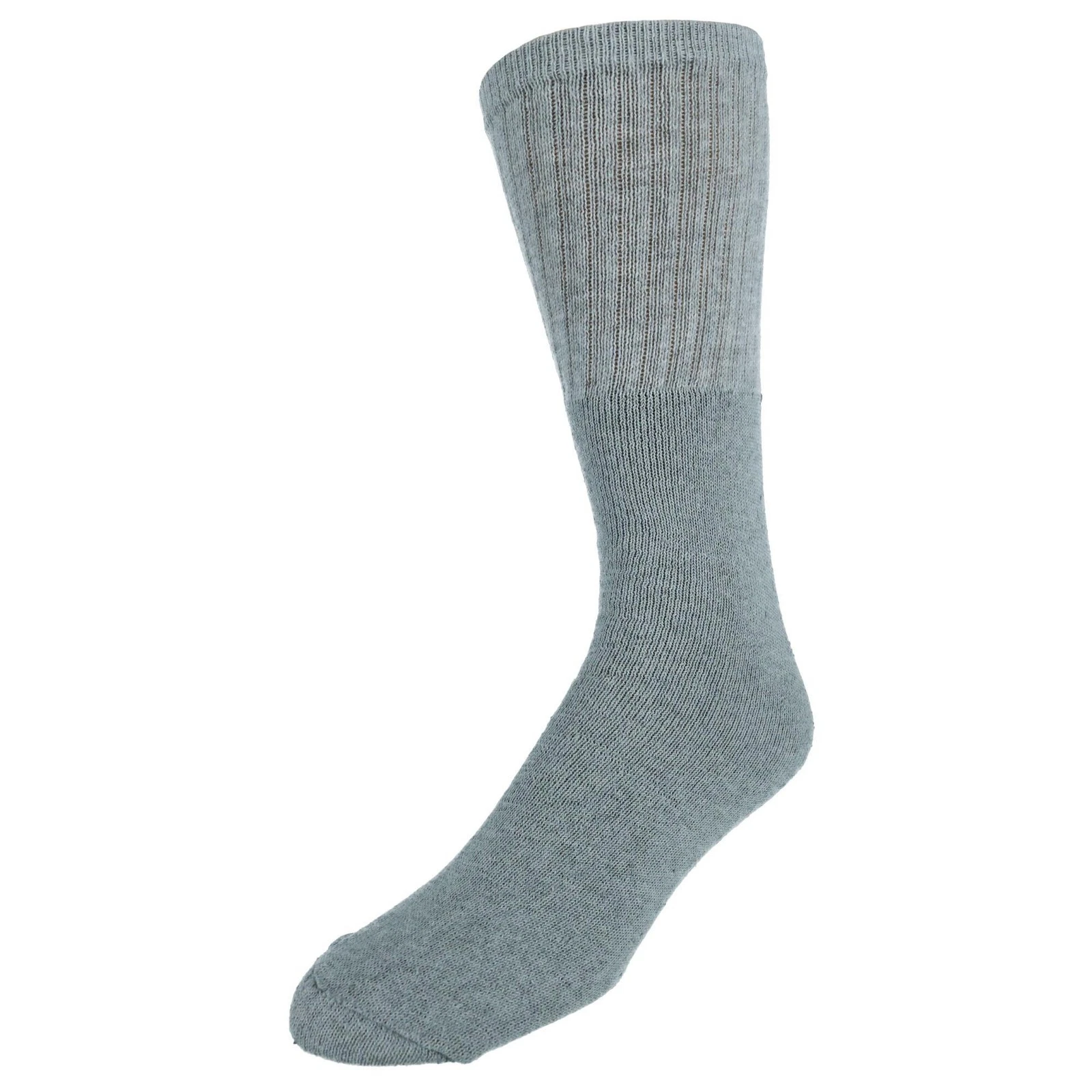 CTM Men's Tube Cotton Blend Casual Socks 4 Pair Value Pack