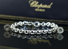 Chopard Happy Diamonds Armband mit 2 Anhängern in 750er / 18 Karat Gold XXYY