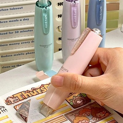 Solid Color Double Sided Tape 0.98 in Width 78.74 in Length Erasable Dot Glue
