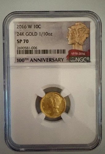 2016-W Mercury Dime — photo from the most recent tracked eBay sale