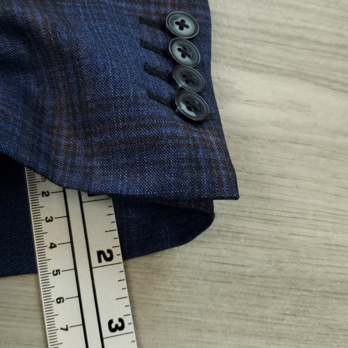 Legendary American Tailors X Biella Custom Sport Coat Men's 52R* Surgeon Cuffs - Picture 17 of 17