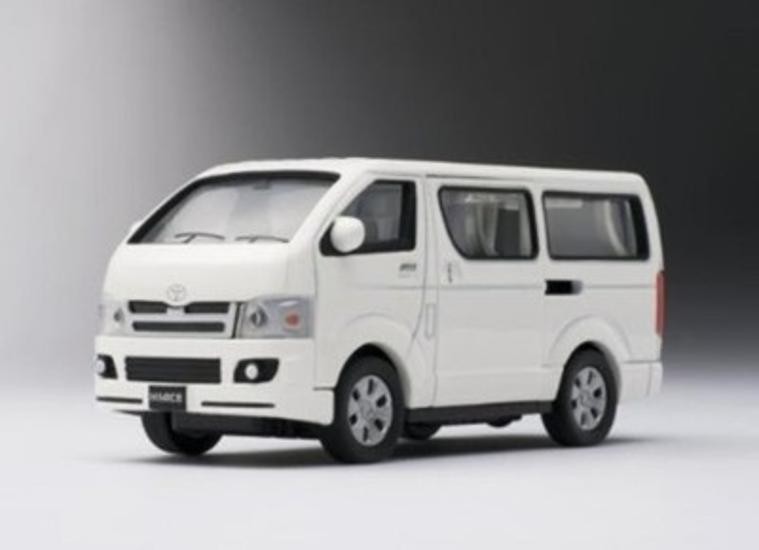 TOYOTA HIACE VAN White 1:36 Diapet DK-5118 ya07720 From Japan | eBay