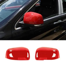 ABS Side Rearview Mirror Caps Cover For Dodge Durango Jeep Grand Cherokee 2011+