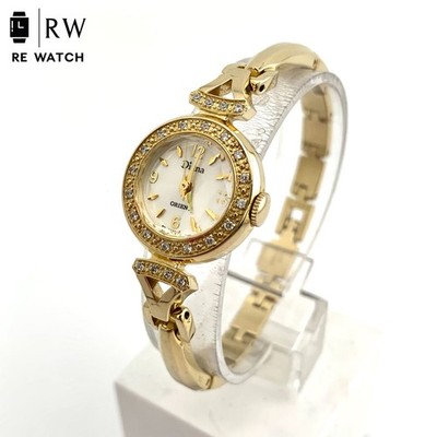 Orient Diana RP23-N0 CS Gold Armbanduhr Gebraucht