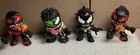Funko Mystery Mini Marvel Venomised - Lot Of 4 Deadpool Hulk Ironman