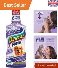 Clinically Proven 17 oz Water Additive for Dogs - Fresh Breath & Healthy Teeth