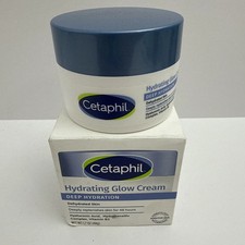 Cetaphil Hydrating Glow Cream Deep Hydration 1.7 Oz Hyaluronic Acid