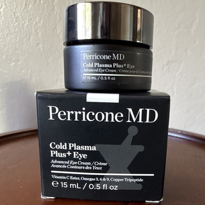 Perricone MD Cold Plasma Plus+ Eye Advanced Eye Cream Vit C Ester 0.5 fl oz