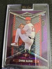 2024 Wild Card Alumination Just the Hits Chase Burns Purple 7/15