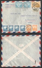 1949 Colombia Cali Cover to Germany