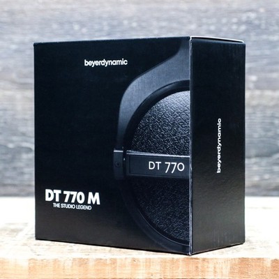 Beyerdynamic DT 770 M 80 Ohms Closed-Back Monitor Headphones w/High Attenuation