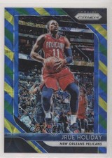 2018-19 Panini Prizm Choice Blue Yellow & Green Prizm Jrue Holiday #137 1l2