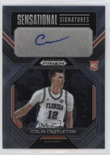 2023 Panini Prizm Draft Picks Sensational Signatures Colin Castleton Auto 1bj7
