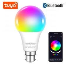Tuya Smart WiFi LED Light Bulbs Alexa LED Lamp RGB Smart Life APP Google Alexa