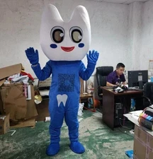 Tooth Mascot Costume Cosplay Party Fancy Dress Brothers Suits Adult Costume