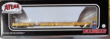 Atlas Trainman HO 20006464 TTX SHORT BULKHEAD FLAT CAR TTJX 80282