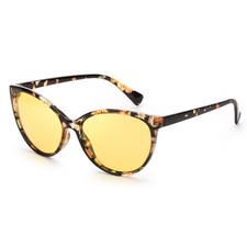 TJUTR Night-Vision Glasses for Women, Polarized Night-Driving Glasses Reduce ...