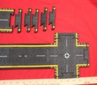 Roadway Connectible Foam Pieces 8 New 9 Used Straight & Intersections - HO — photo 7