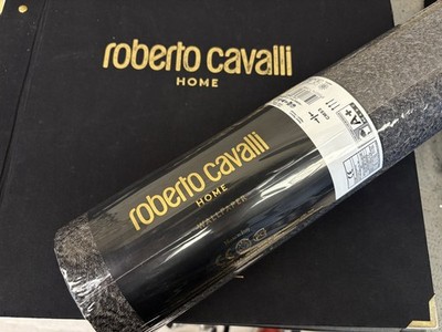 Roberto Cavalli Home 6 Wallpaper, Vinyl Non Woven, Made in Italy 11 yd × 27 in