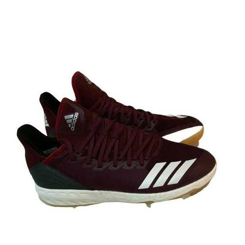 Adidas Boost Icon 4 Baseball Metal Cleats Men's Size 12 Mid Top Athletic Shoes - Picture 3 of 10