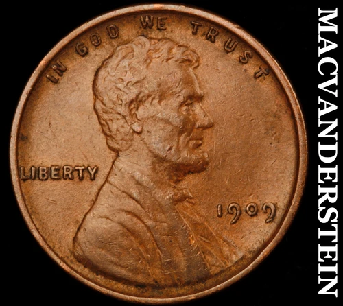1909 VDB Lincoln Wheat Cent- Semi Key High Grade No Reserve #J5274