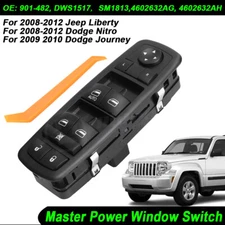 Master Power Window Switch Driver Side For Jeep Liberty 2008-2012 Nitro Journey