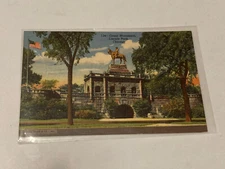 Chicago, IL Illinois Grant Monument Lincoln Park Vintage Postcard