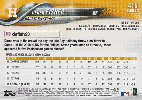 2018 Topps Series 2 - Base Set - Cards 351-700 - U Pick Complete Your Set - Mint - Picture 35 of 219