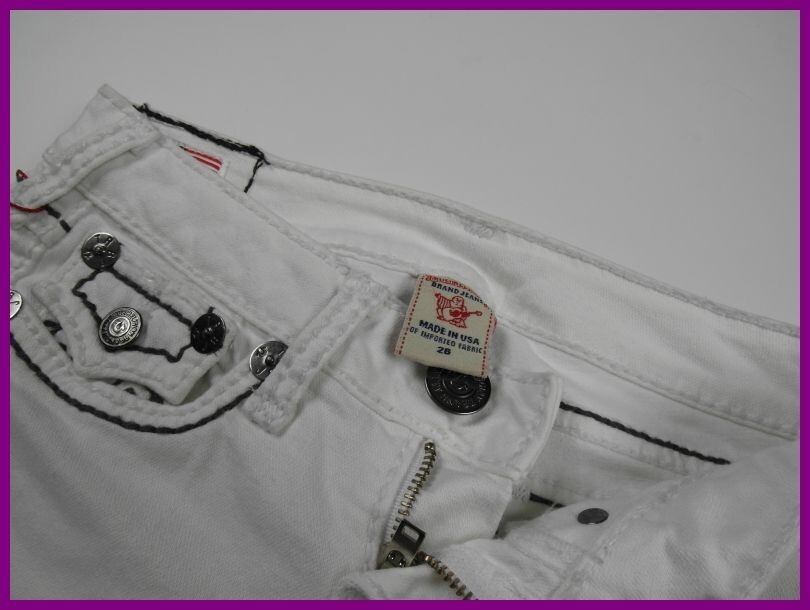 BNWT TRUE RELIGION BILLY GIANT BIG T JEANS 26 26x33,46 26/33,46