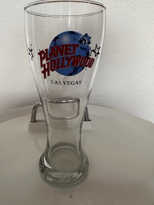 Original Planet Hollywood Glas Weizenbier Glas Logo  USA Las Vegas 
