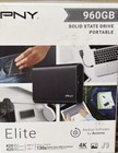 PNY Elite 960GB Portable External SSD, PSD1CS1050-960