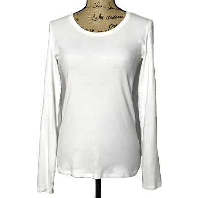 eileen fisher white tee