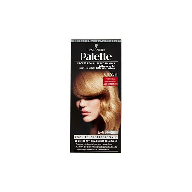 Palette 8 6 Rubio Claro Tintes Para El Cabello