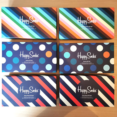 Happy Socks 3 Paar - Geschenkbox / Classic Spocks Gift Set - Socken Herren Damen