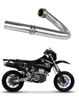 DR-Z 400 S SM Header Head Front Pipe without PowerBomb DOMINATOR 2000 - 2019