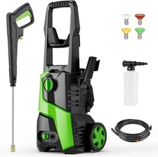 Pressure Washer 2700PSI 1.7 GPM High Power Washer cleaner with 4 Nozzles Yard