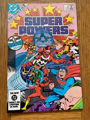 Super Powers issue 5 of 5 from November 1984 - discounted post