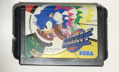 SONIC SPINBALL Mega-Drive Genesis Cartridge Only Sega Video Game From Japan