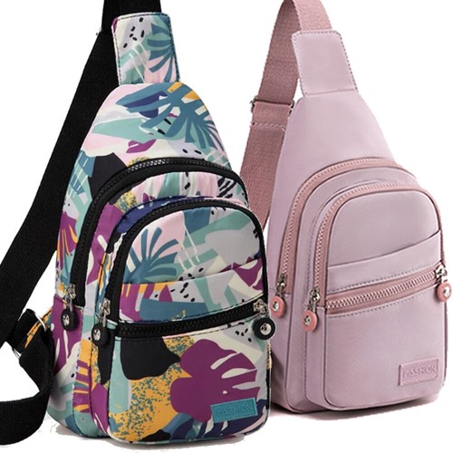 Women Crossbody Bags Small Backpack Sling Chest Bag Daypack Travel Sports Gift - Picture 2 of 31