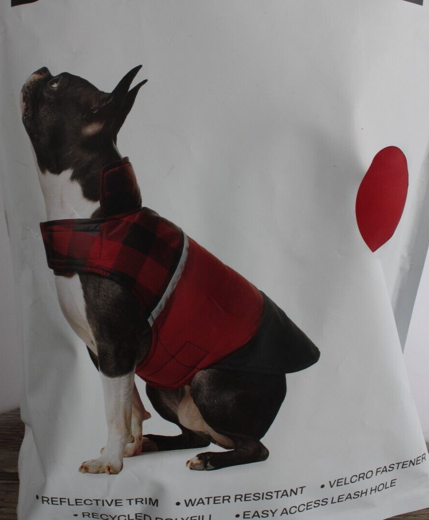 32 Degrees Dog Jacket Puffer Vest XS-XL Purple, Red, Blue Easy Leash Hole-NWT